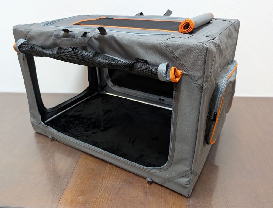 Alu Deluxe Torba Składana Nylonowa Transporter M 76x51x48cm Zwrot