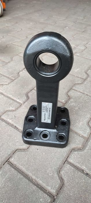 Ucho dyszla ciężarowe 50 mm, rozstaw 110x100, przyczepa tandem, zaczep