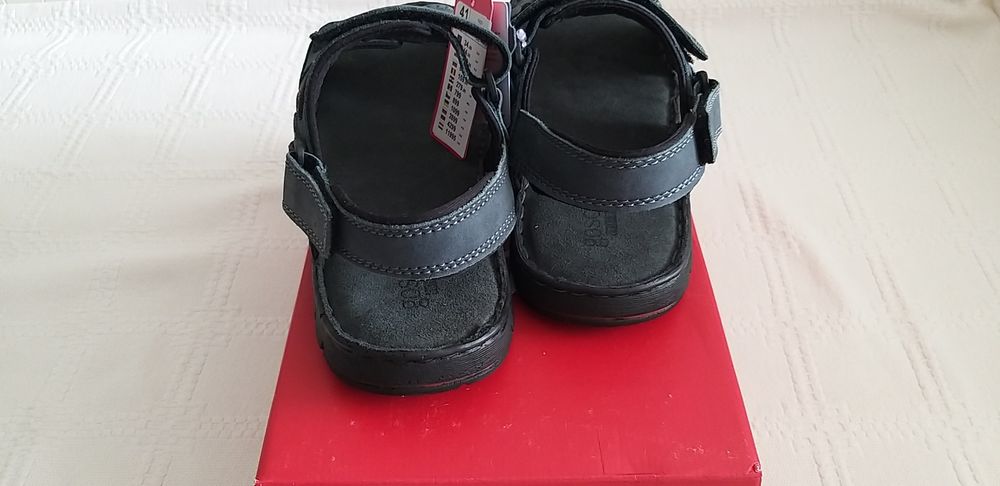 Nowe skórzane sandałki sandały męskie chłopięce GOSOFT rozmiar 41