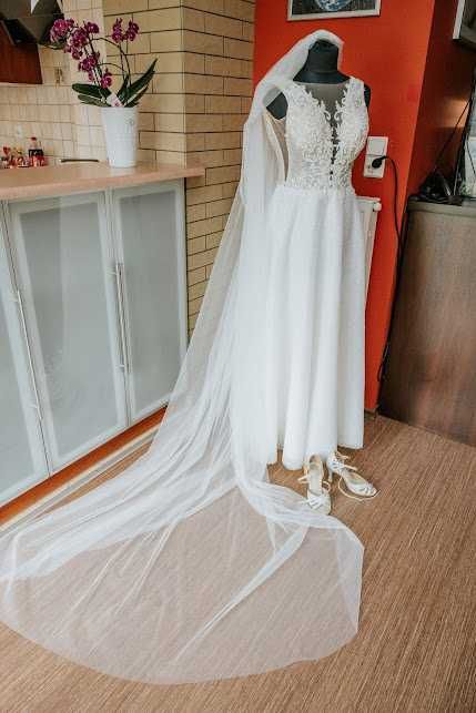 Suknia ślubna XS S 34 36 Margarita