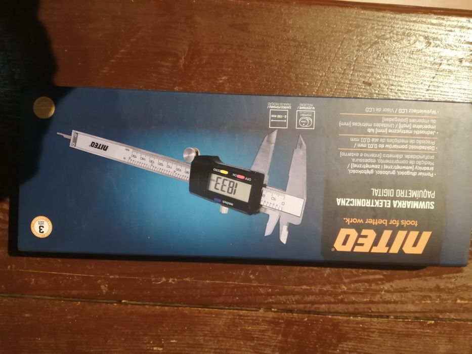 Nowa elektroniczna suwmiarka niteo