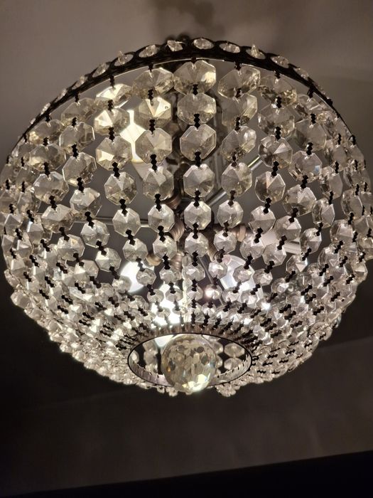 Candeeiro teto cristal