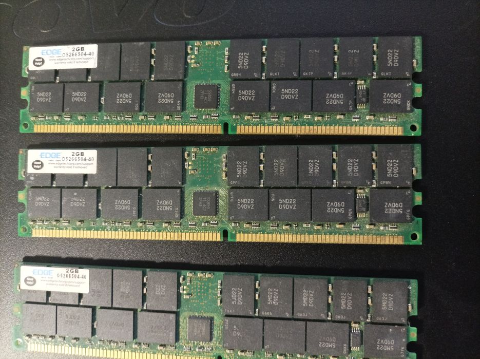 Memória RAM DDR PC3200 2GB vintage