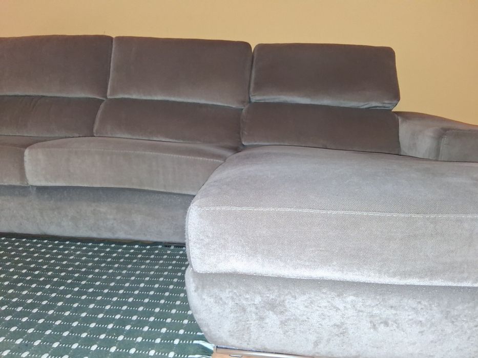 Sofá cinzento como novo