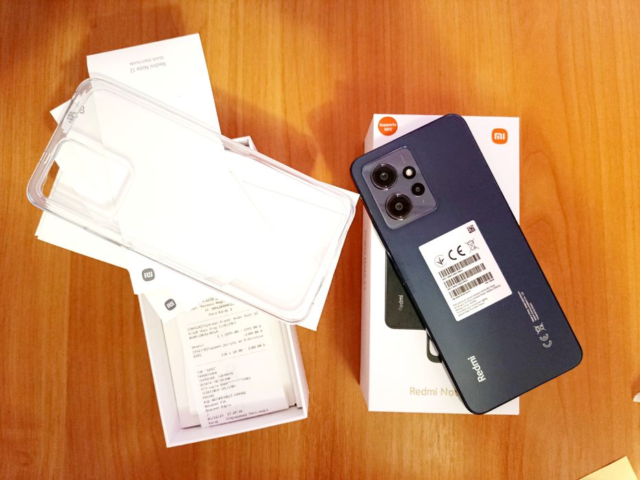 Xiaomi Redmi Note 12. 4/128GB Onyx Gray NFC под ремонт.