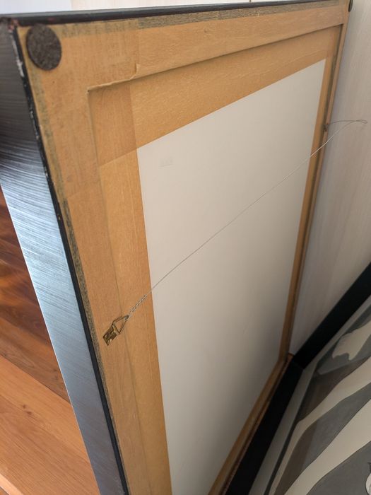 Par de Quadros Pablo Picasso - Série "Acrobatas" - Moldura Preta