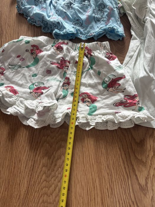 zestaw piżam H&M, Pepko Smerf Elsa Ariel r 116-122