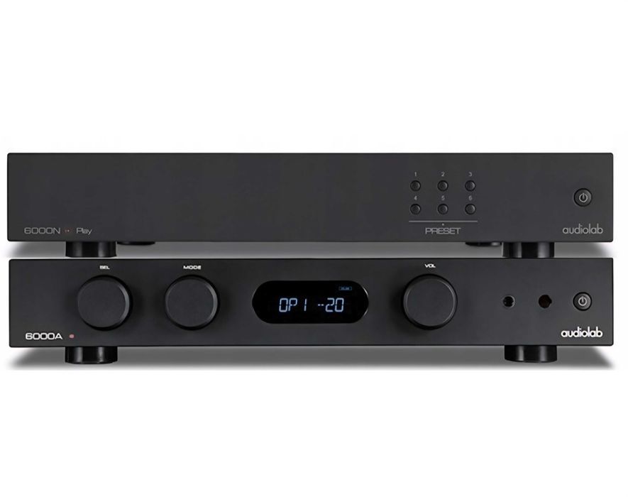 Zestaw wzmacniacz AUDIOLAB 6000A + streamer 6000N super cena  WROCŁAW