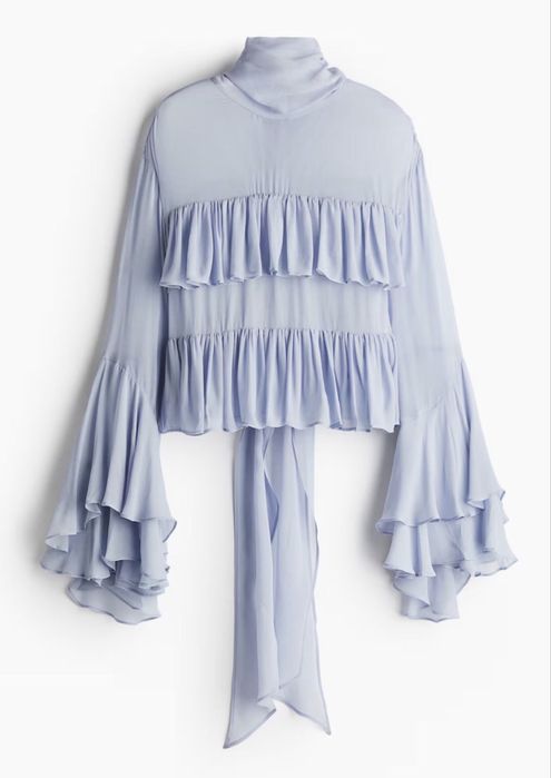 Блуза в стилі бохо від h&m studio
