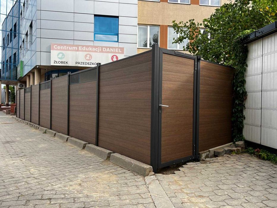 Ogrodzenie kompozytowo-aluminiowe 1780x1800mm