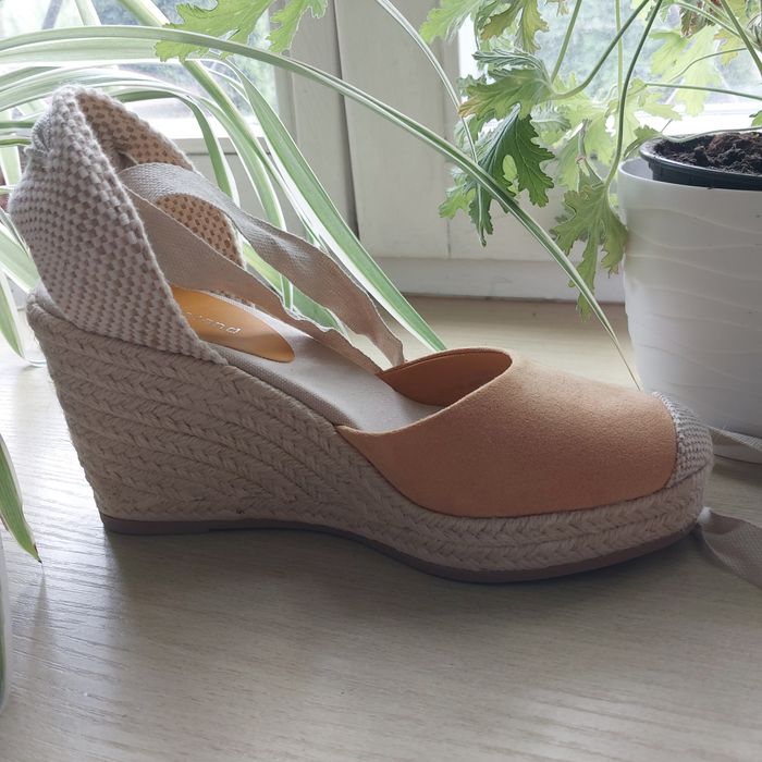 Espadryle na koturnie Graceland 36