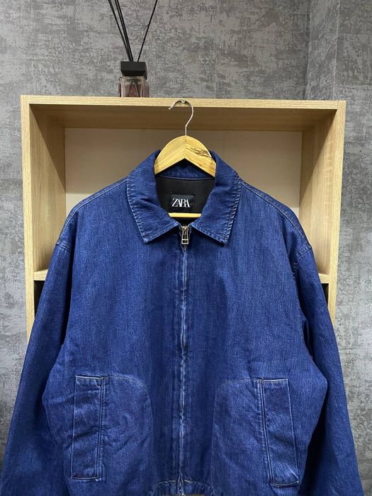 Нова человіча. джинсова куртка Zara
