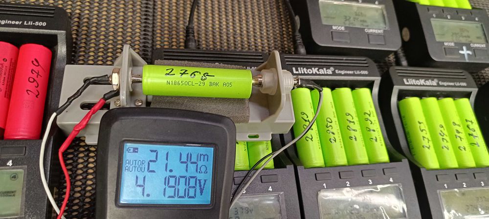 Акумулятор 18650 N18650CL-29 BAK- 2900mAh 3.6V 8/12A без защиты