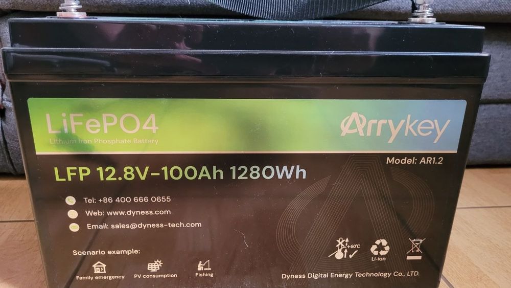 Аккумулятор Arrykey LFP 12.8V 100Ah