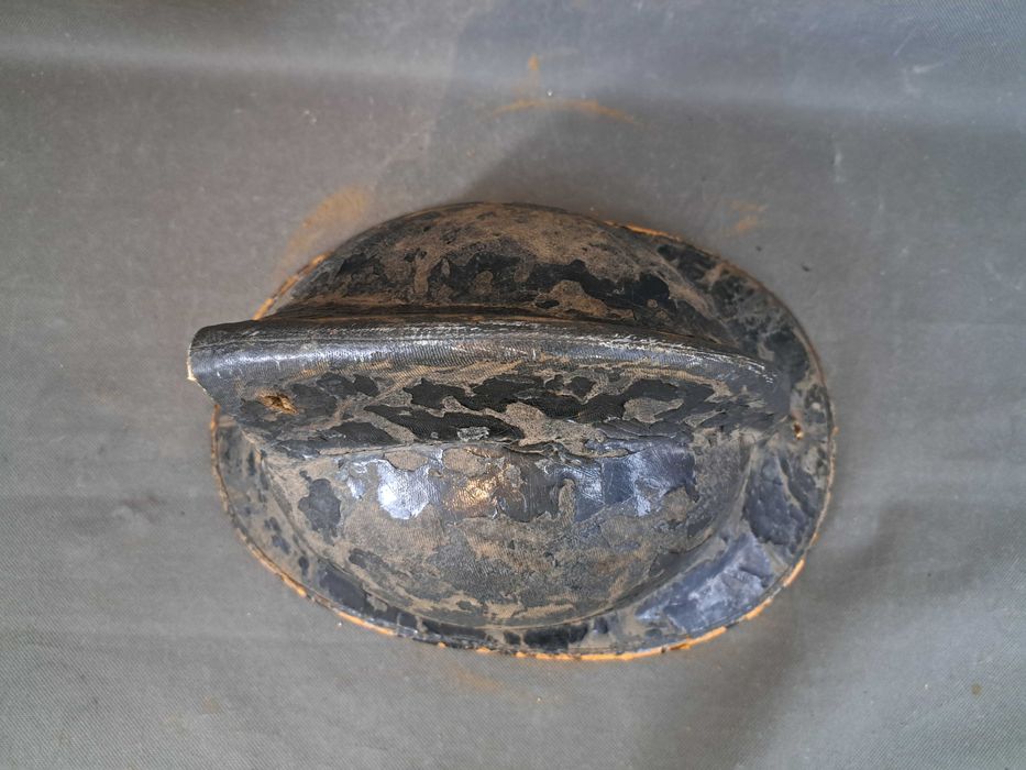 Stary hełm strażacki