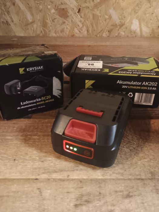 Krysiak Powerbase Akumulator 2ah + ładowarka
