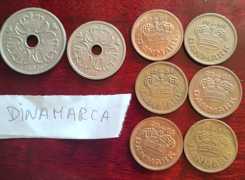 Várias Moedas Estrangeiras