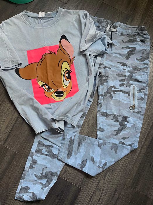 Итальянские спортивные штаны и футболка Зара