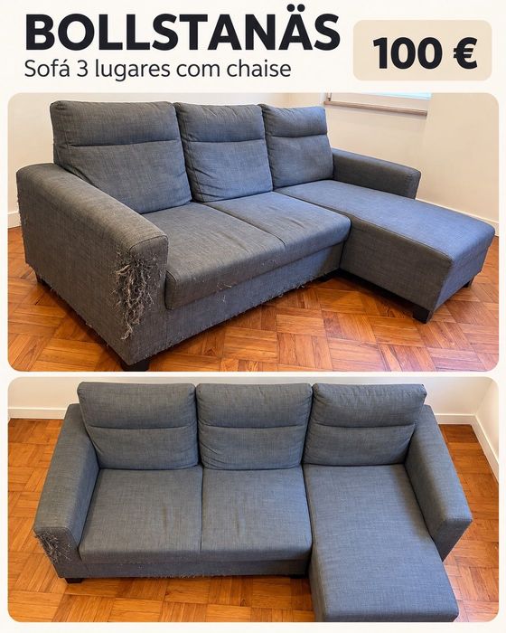 Venda de móveis, motivo de mudança