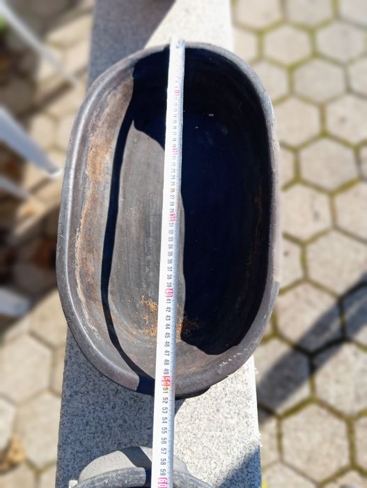 Conjunto de travessas de barro preto