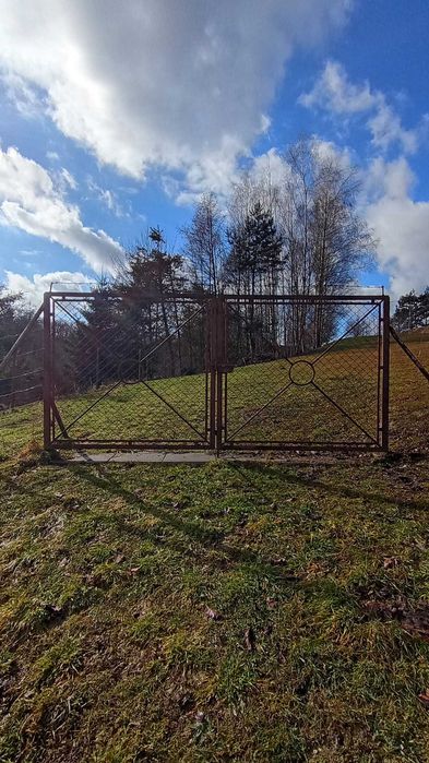 Brama dwuskrzydłowa i furtka