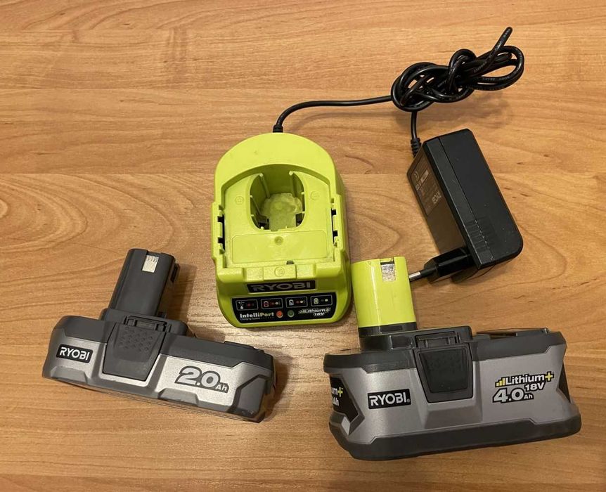 Ryobi zestaw One+ udar + wiertarko-wkrętarka 2 aku