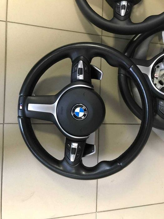 Руль BMW F30 F10 F15 F25 С лепестками  Подогрев Вибро круиз М M Рули
