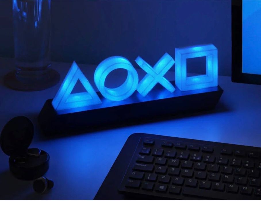 Luzes decoração PlayStation