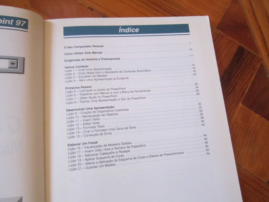 Guia Prático Microsoft PowerPoint 97 Exame Informática