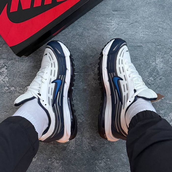 Кросівки Кроссовки Nike Air Max TL 2.5 White Blue Белый Синий Білий Синій Кросовки демісезон