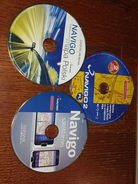 NAVIGO Mapa Polski SYSTEM nawigacji mapa NAVIGO 2 GPS PDA PL 3CD=6zł