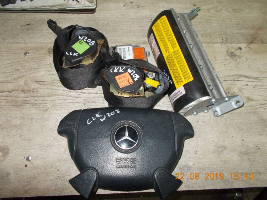 Poduszki powietrzne Air bag Mercedes clk w208