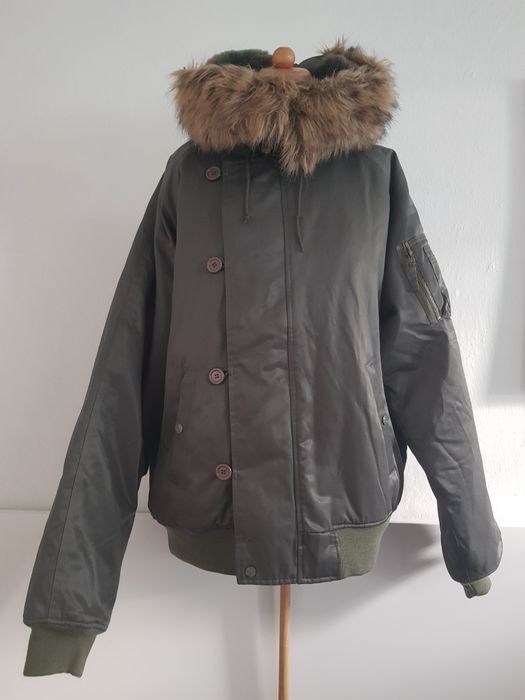Zimowa kurtka parka męska marki Extreme rozmiar XL.
