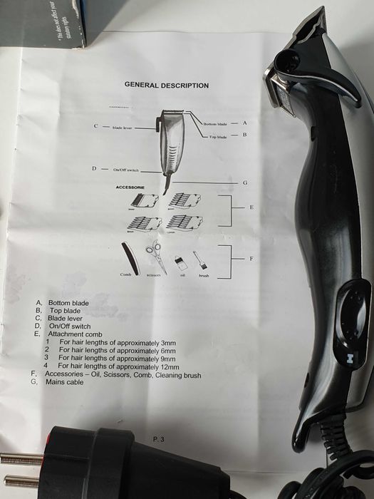 Машинка для стрижки волосся Boots cut hair clipper + комплект