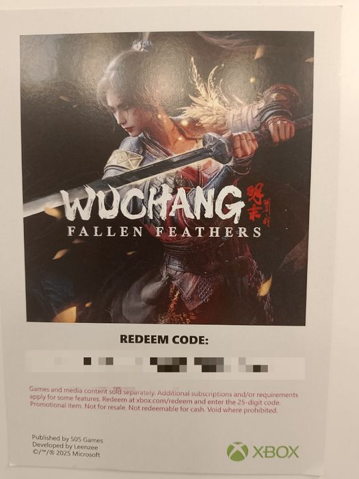 Klucz do gry WUCHANG Fallen Feathers