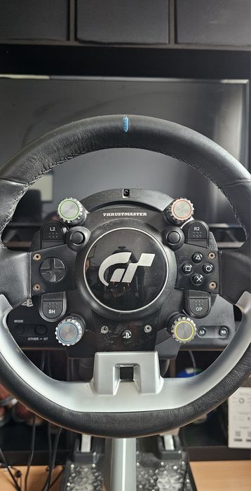 Volante Thrustmaster T-GT + Pedais T-LCM + Shifter TH8A (opcional)