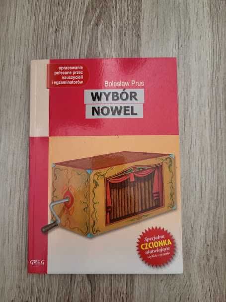 Książka Wybór nowel, Bolesław Prus, Greg