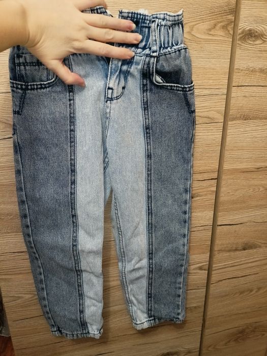 Набір одягу  Джинсовий сарафан з вишивкою 98 джинси