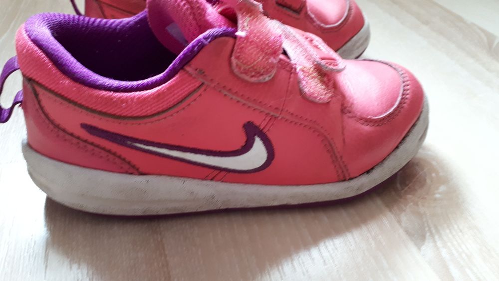 Buty Nike 27 różowe + trampki 28
