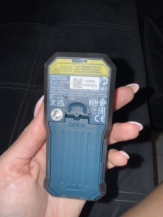 Bosch dalmierz laserowy glm50-27cg zielona linia