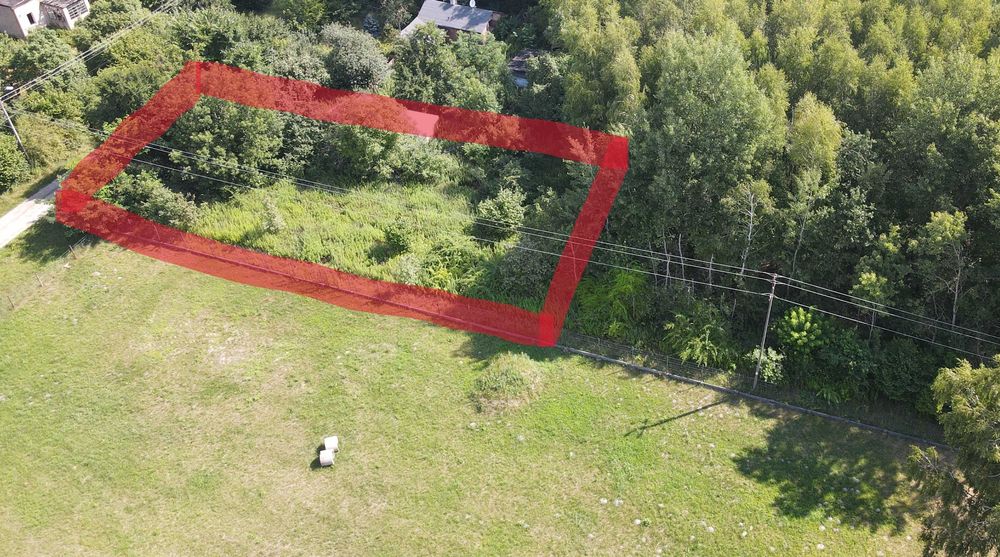 Sprzedam piękną działkę budowlaną 900m2