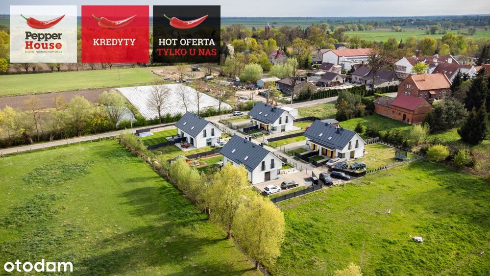 Dom bliźniak nad Wisłą 20km do Gdańska