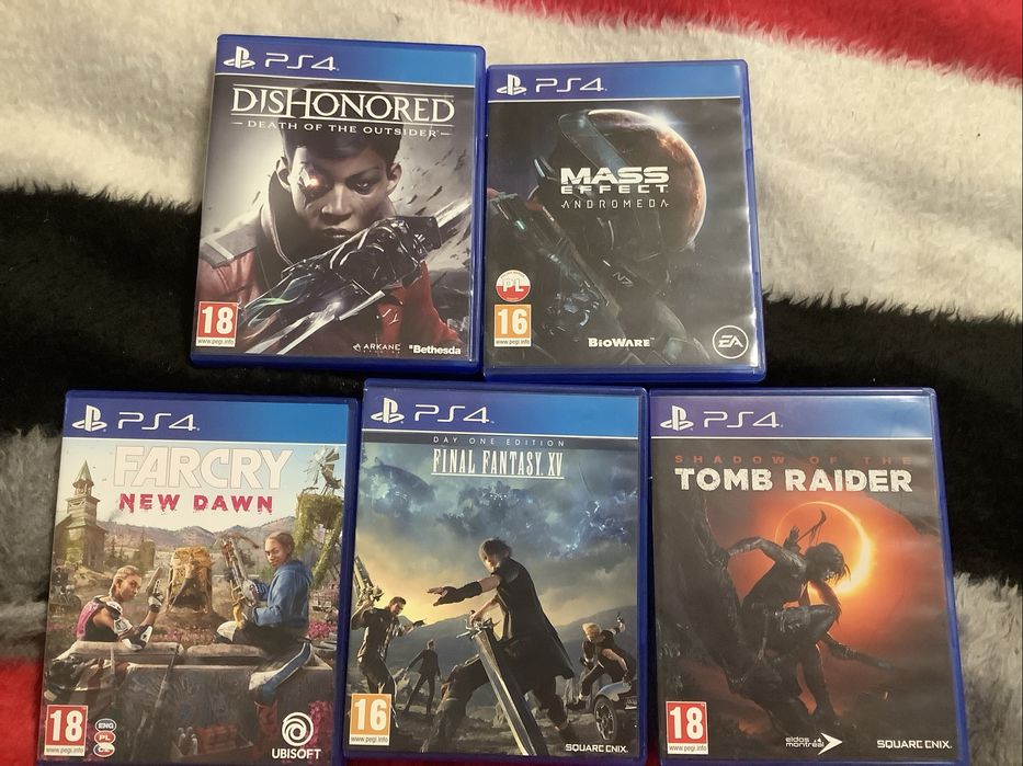 Gry na playstation ps4