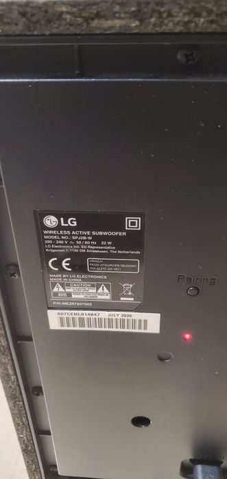 Coluna Soundbar LG sj2