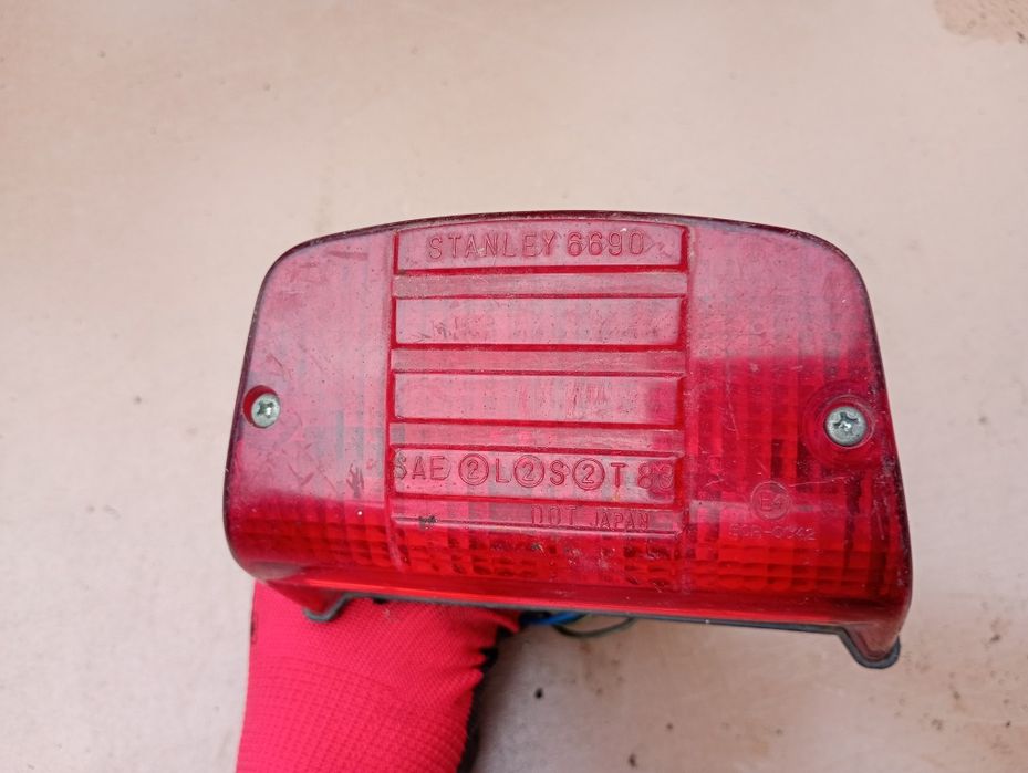 Kawasaki klr KLR lampa tył klosz, tylna światło