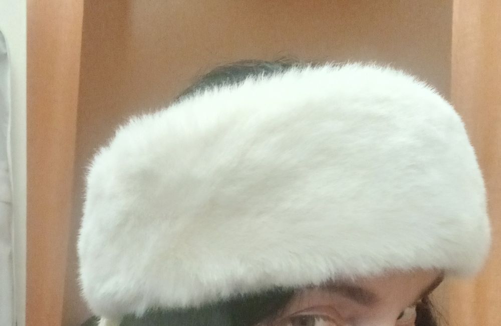 Меховая повязка, повязка из меха, шапка меховая
