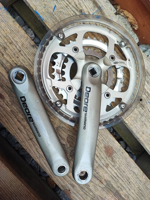 Korba rowerowa Shimano Deore M510 170mm Retro MTB