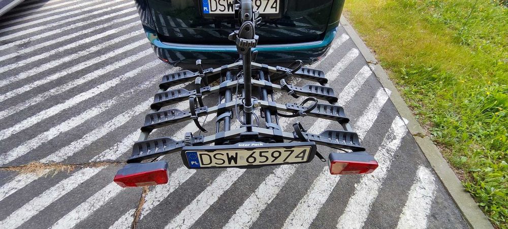 Bagażnik rowerowy INTERPACK NEWSPIDER 4