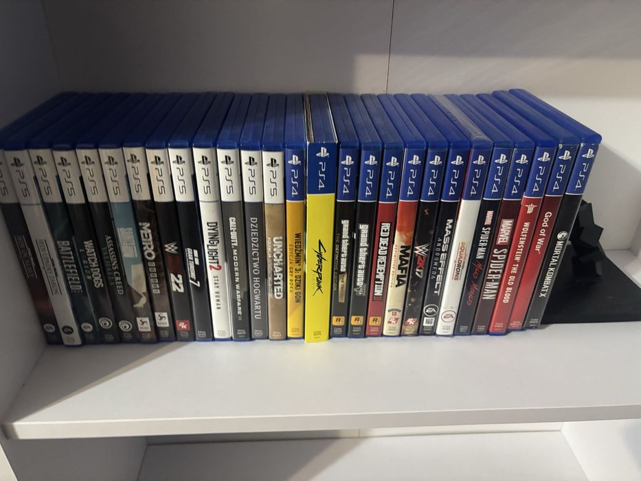 PlayStation 5 PS5 + pad + gry PS4/PS5 – zestaw, ideał