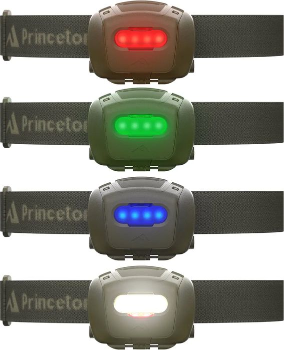 Ліхтар налобний Princeton Tec Quad Tactical 78 lm Olive Drab оригінал